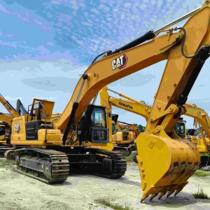 Used Caterpillar Excavators 336 GC 36 Tons Caterpillar 345GC 349GC Heavy Equipment
