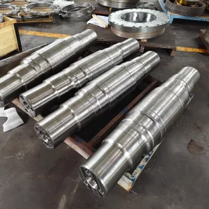Used Cone Crusher Main Shaft Assembly Centralizer Iron Durable Casting Steel Spindle Forged Rock Crushing Machine Spare Parts