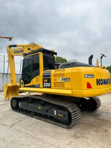 Used Crawler Excavator PC220 8 for Mining with High Load Moment Engine Motor Gear & PLC