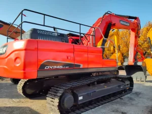 Used Doosan DX345LC-9C Large Crawler Excavator with Original Engine for Mining Heavy Earthmoving Construction DX340LC-9C