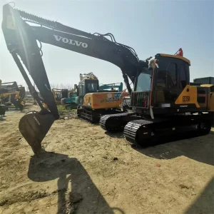 Used EC150 Crawler Excavator 15Ton Hydraulic Digger Low Hours Road Construction Machinery