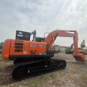 Used Excavator Hitachi Zaxis 200 20 Ton Original Japan ZX200-3 EX200 Hydraulic Crawler Digger Excavator