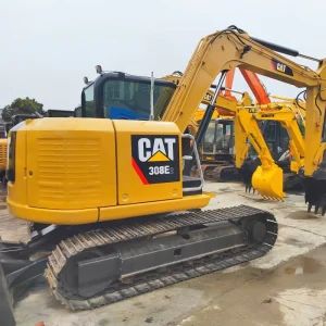 Used Excavators 308E2 Hydraulic Crawler Excavator 8 Ton Mini Digger Machine