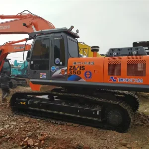 Used Hitachi Zaxis350 Crawler Excavator Hydraulic Digger