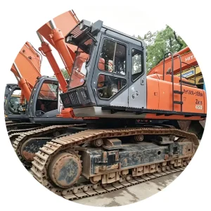Used Hitachi Zx650 Japan 65 Ton Heavy Duty Crawler Excavator Diesel Hydraulic Genuine Parts Stable Performance Fob