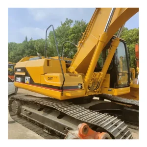 Used Hydraulic Crawler Tracked Excavator CAT320BL 20Ton Capacity CAT3066T Diesel Engine Motor Pump Gear Well Maintained Stable