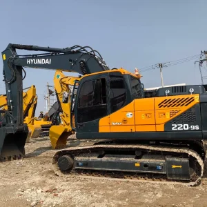Used Hyundai 220-9S Excavator R220LC-9S 22Ton Hydraulic Crawler Excavator Original Korea Used Digger