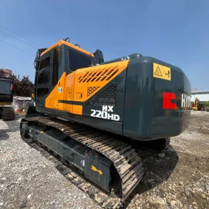 Used Hyundai HX220HD Crawler Excavator 22Ton Medium Hydraulic Digger Cummins Engine Low Working Hours for Sale