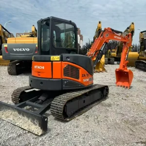 Used Japan Hitachi ZX50U Mini Excavator 5Ton Second Hand Hitachi ZX40 ZX60 Hydraulic Small Digger for Sale
