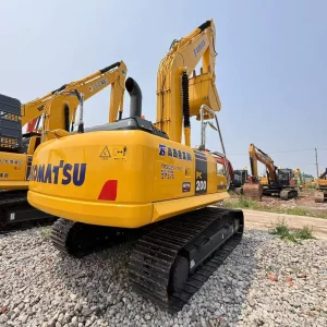 Used Japan Komatsu PC200 Crawler Excavator 20Ton Second Hand Komatsu PC160 PC210 PC220 Hydraulic Medium Digger for Sale