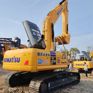 Used Japan Komatsu PC210LC Crawler Excavator 21Ton Second Hand Komatsu PC200 PC220 Hydraulic Digger for Sale
