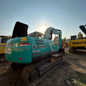 Used Japan Original Kobelco SK140 Crawler Excavator 14Ton Mini Hydraulic Digger Isuzu Engine Low Working Hours for Sale