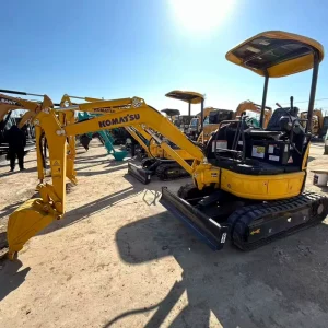 Used Japan Original Komatsu PC20MR Mini Crawler Excavator 2Ton Low Working Hours Short Tail Hydraulic Digger for Sale