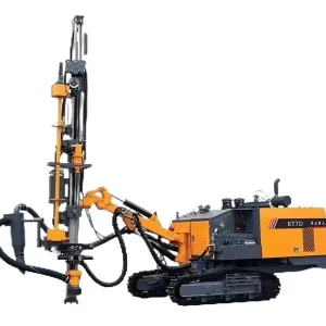 Used KT7D Diesel Powered Hydraulic Drill Rig With Max 24m Drilling Depth