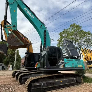 Used Kobelco SK350D Hydraulic Excavator Original Japanese Machine Well Serviced for Worldwide Export Business