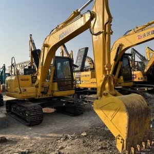 Used Komatsu PC110 Crawler Excavator PC110-7 Mining Construction Dredging Canal Digger