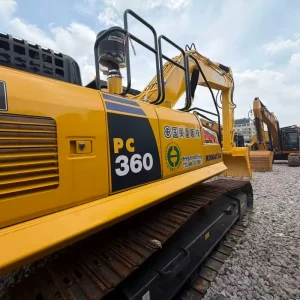 Used Komatsu PC360 Hydraulic Crawler Excavator with Engine Motor 180kW Power Engine Pump as Core Component