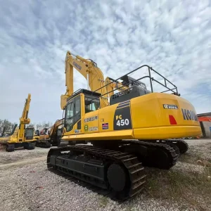 Used Komatsu PC450 45Ton Crawler Excavator Original Japan Secondhand Digger with Low Working Hours for Sale