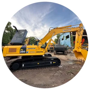 Used Komatsu Pc350 Japan Original 35 Ton Large Excavator Low Hours Crawler Diesel Hydraulic Video Available Fob Cif