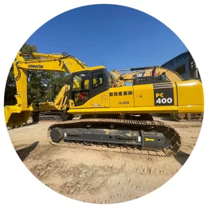 Used Komatsu Pc400-7 Japan Original 40 Ton Heavy Excavator Low Hours Crawler Diesel Hydraulic Video Available Fob Cif