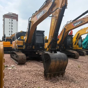 Used SANY SY215C 9 21 Ton Crawler Excavator