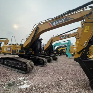 Used SANY SY215C Excavator 21 Ton Hydraulic Crawler Digger Heavy Equipment Hydraulic Mining Equipment