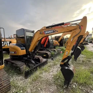Used SANY SY35U Mini Excavator 3.5Ton Second Hand Small Crawler Digger Low Working Hours Original Condition