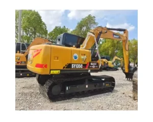 Used Sany 135C Hydraulic Crawler Excavator Reliable Construction Equipment for Earthmoving Road Mining Projects