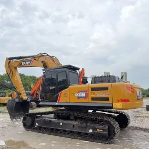 Used Sany 335h Mining Excavator 33 Ton with Motor Gearbox PLC and Bearing
