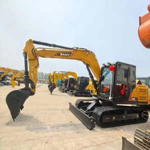 Used Sany SY95C Excavator 9.5 Tons Low Operating Time Used Hydraulic Crawler Excavator
