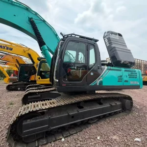 Used Second Hand 35 Ton Excavator KOBELCO SK350 with Engine As Core Component