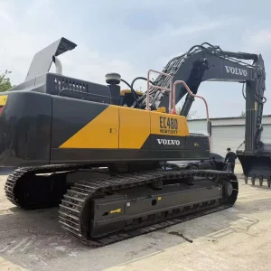 Used Volvo EC480D Crawler Excavator Original Engine High Efficiency Reliable for Quarry and Sand Work Site