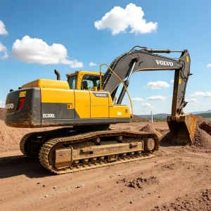 Used Volvo Excavator EC300DL 30 Ton Crawler Excavator 1.4m Bucket Heavy Duty for Mining Earth Work