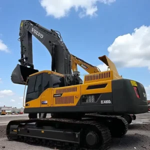 Used Volvo Excavator EC480 48 Ton Crawler Excavator with 2.6m³ Bucket EC480E Digger for Heavy Duty