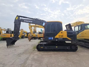 Used Volvo140 14Ton Crawler Excavator Flexible Operation Municipal Maintenance Machinery for Mining Construction