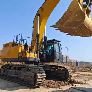 Used XCMG XE800GC 78Ton Mining Excavator Cummins Engine 5.6m³ Rock Bucket for Open Pit Quarry Mining Machinery