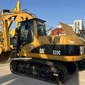 Used for 320C Excavator Heavy Duty for Road Building & Earthmoving 103kW Engine & PLC with After Sales Support