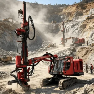 Used for DX800 Rock Drill Diesel Powered Crawler Mounted Drilling Rig with Max.29m Drilling Depth for Construction Mining