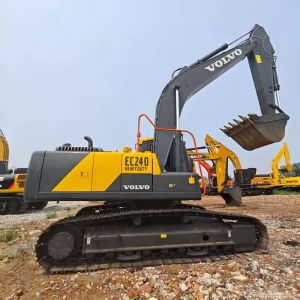VOLVO EC240 No Overhaul 24Ton Crawler Used Excavator for Mine Earth Excavation Jobs