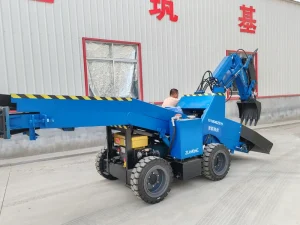 Versatile 15 kW 60T/H Tracked Mucking Loader Underground Slag Loader Mine Rock Discharger for Deep Mine Excavation