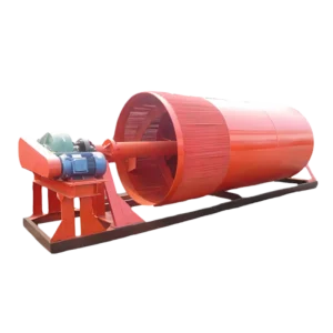 Versatile Rotary Drum Stone Washer With Gear and 15kw AC Motor 40-150t/h Capacity for Clay Ore and Mud Stone Washing