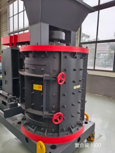 Vertical High Strength Combination Crusher Sand Maker AC Motor Mining Quarry Stone Crusher