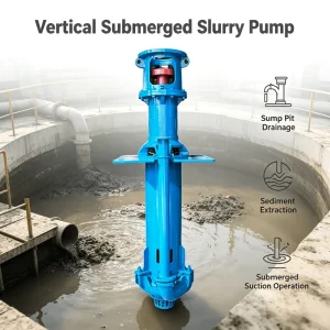 Vertical Submerged Slurry Pump Submersible Sump Pump for Sump Pit Drainage