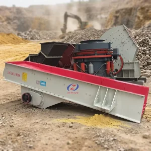 Vibrating Feeder for Mining Wear Resistant ISO 9001 CE Certified Ore Feeding