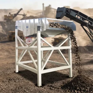 Vibrating Hopper Feeder Stable Discharging For Mine Ore Aggregate Feeding System