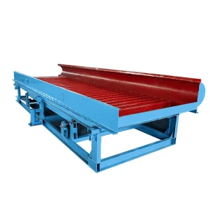 Vibrating Sluice Box Gold Tailings Recovery and Trommel Screen Integrated Alluvial Gold Processing Line
