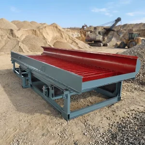 Vibrating Sluice Box for Recovering Fine and Flaky Gold From Placer Gold in Riverbeds Gravity Separation Gold Panning Equipment