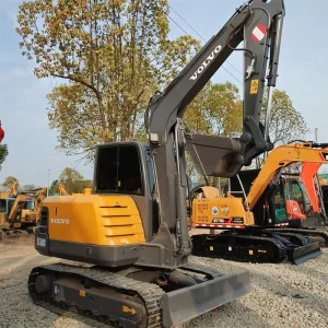 Volvo EC60D Mini Digger 6Ton Excavator Used Volvo EC55 60 140 210 240 250 290 300 350 Hydraulic Crawler Shovel Mining Machine