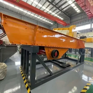 WANQING GZD1000*3600 Vibrating Feeder Mining Quarry Stone Ore Feeding Machine Heavy Duty Vibratory Feeder