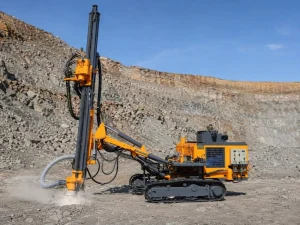 WG 726III Diesel Powered Surface DTH Drilling Rig With Max 25m Drilling Depth For Open Pit Mining Quarry Drilling